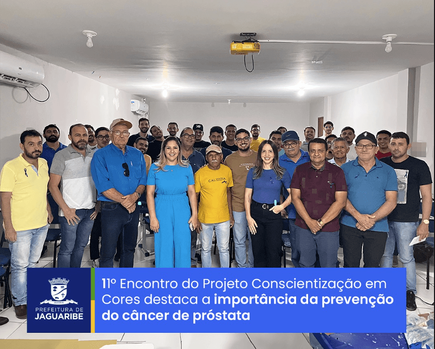 11º Encontro do Projeto Conscientização em Cores Promove Prevenção ao Câncer de Próstata