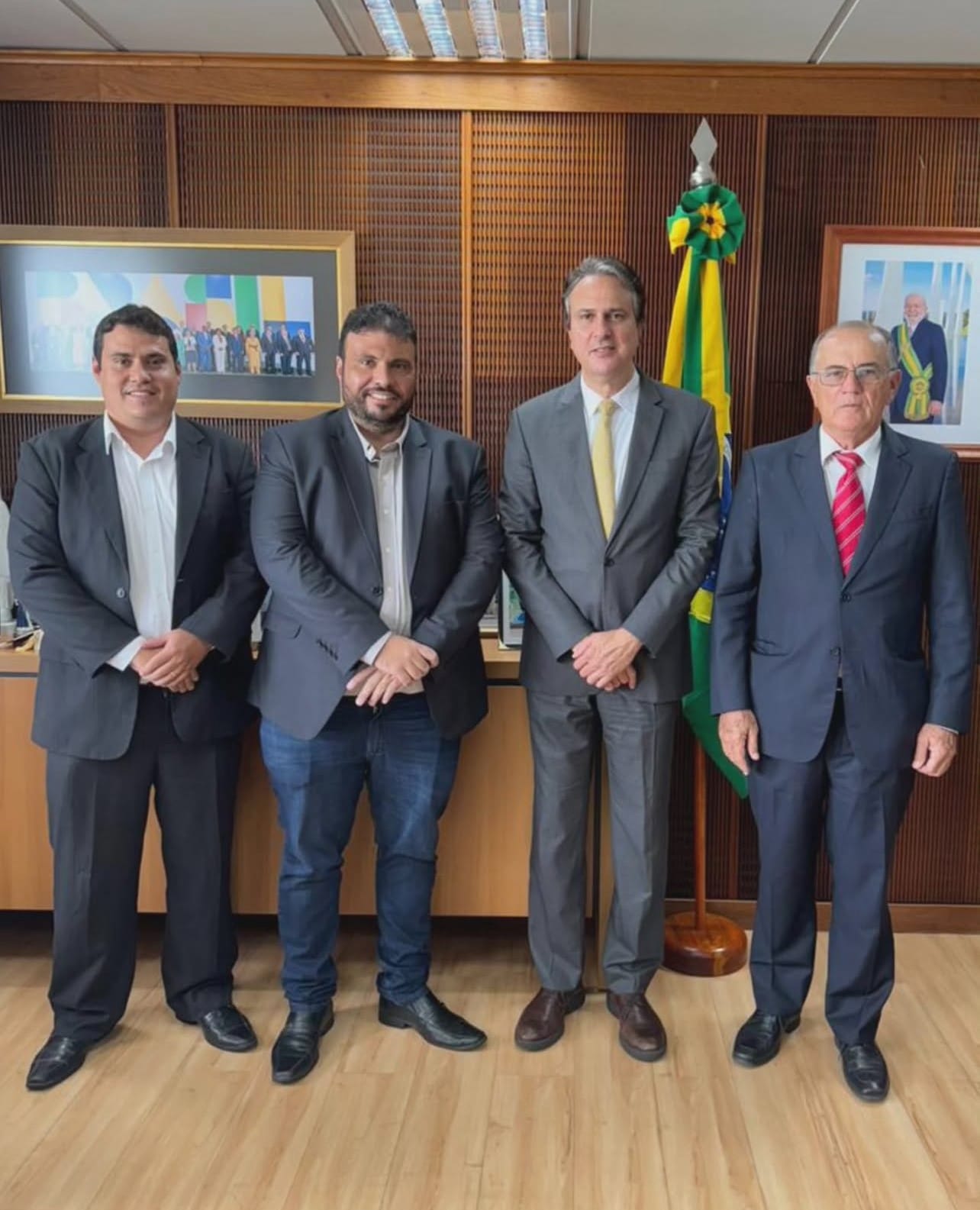 Prefeito de Jaguaribe e Ministro da Educação discutem avanços para a educação municipal