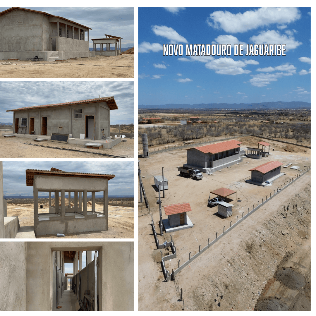 Obras do Novo Matadouro de Jaguaribe Avançam com Promessas de Segurança Alimentar e Desenvolvimento Sustentável