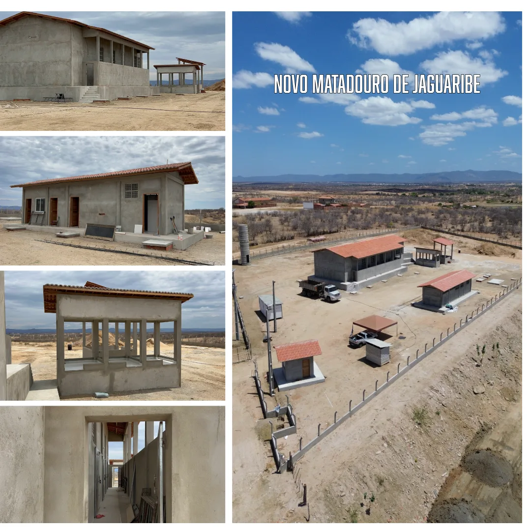 Obras do Novo Matadouro de Jaguaribe Avançam com Promessas de Segurança Alimentar e Desenvolvimento Sustentável