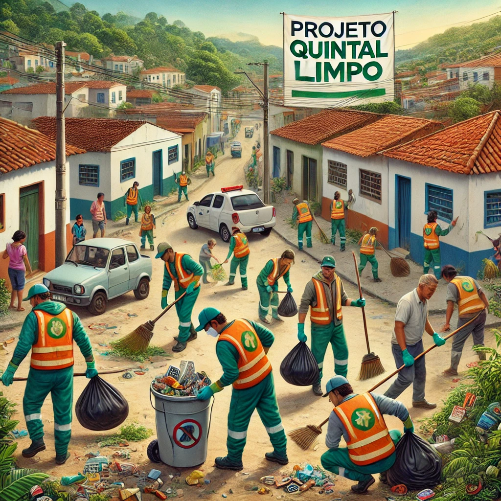 A Prefeitura de Jaguaribe realizou nos dias 7 e 8 de janeiro mais uma etapa do Projeto Quintal Limpo, atendendo os bairros Vila Pinheiro e Nova Brasília.
