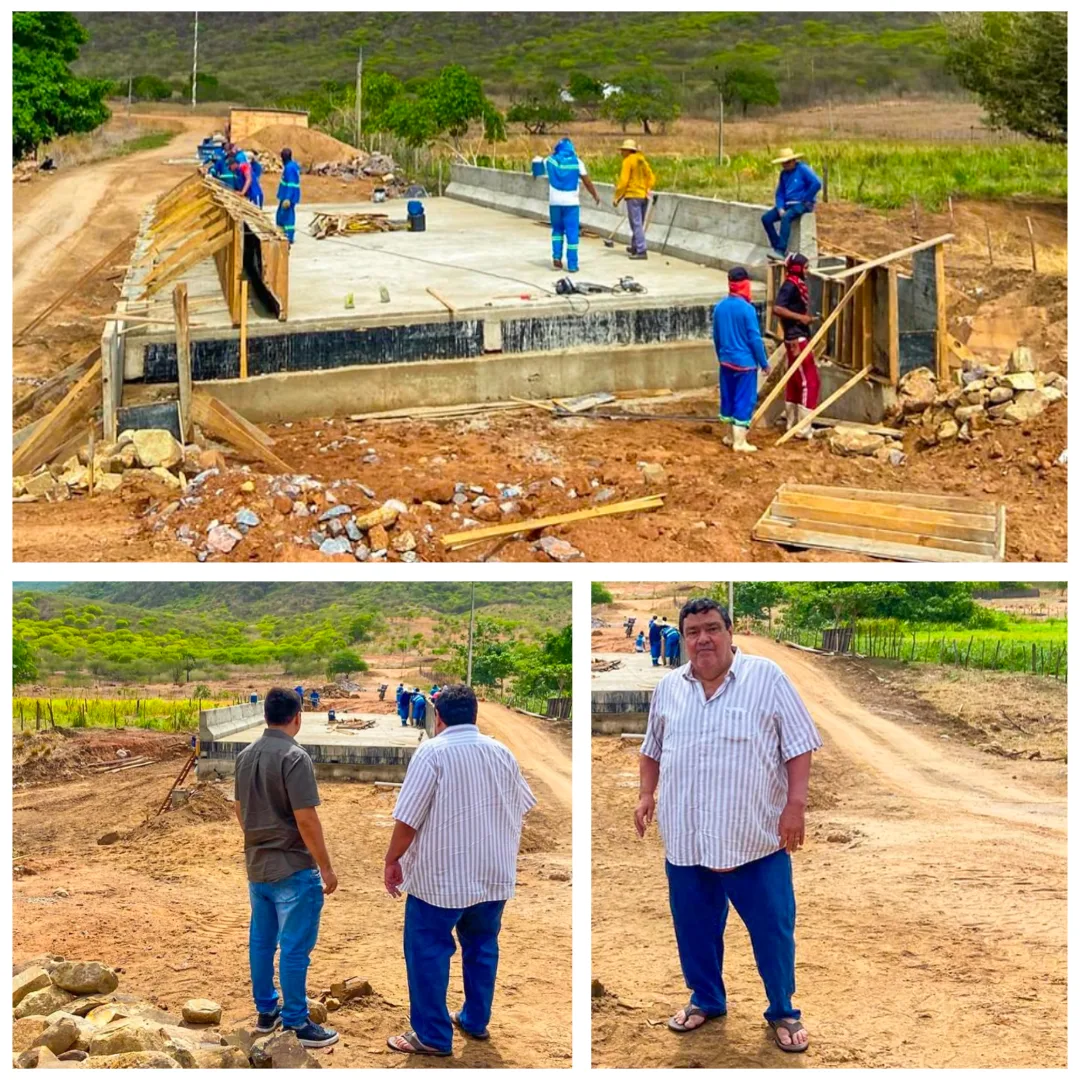 Construção da Ponte do Distrito de Aquinópoles Entra na Fase Final e Será Entregue em Breve