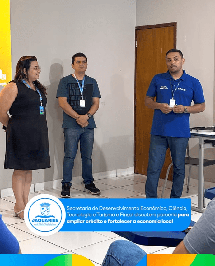 Jaguaribe fortalece parcerias para crédito produtivo em reunião com a Finsol