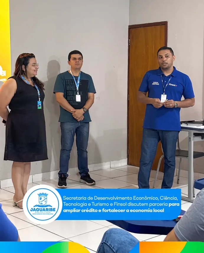 Jaguaribe fortalece parcerias para crédito produtivo em reunião com a Finsol