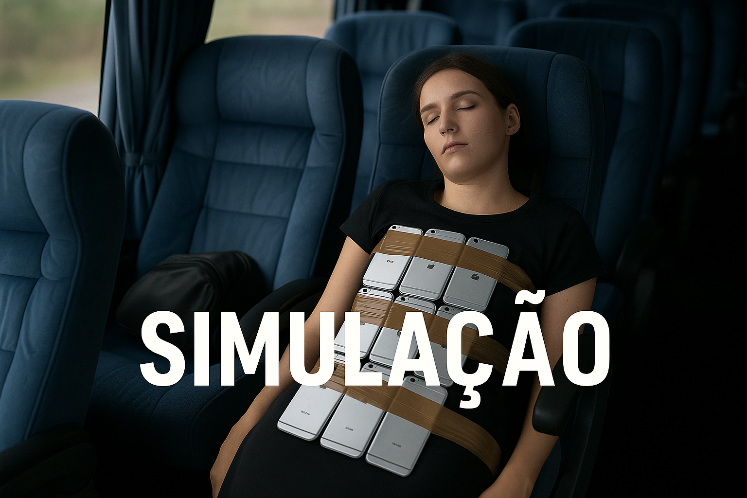 Tragédia e mistério: jovem de 20 anos morre em ônibus com 26 iPhones colados ao corpo
