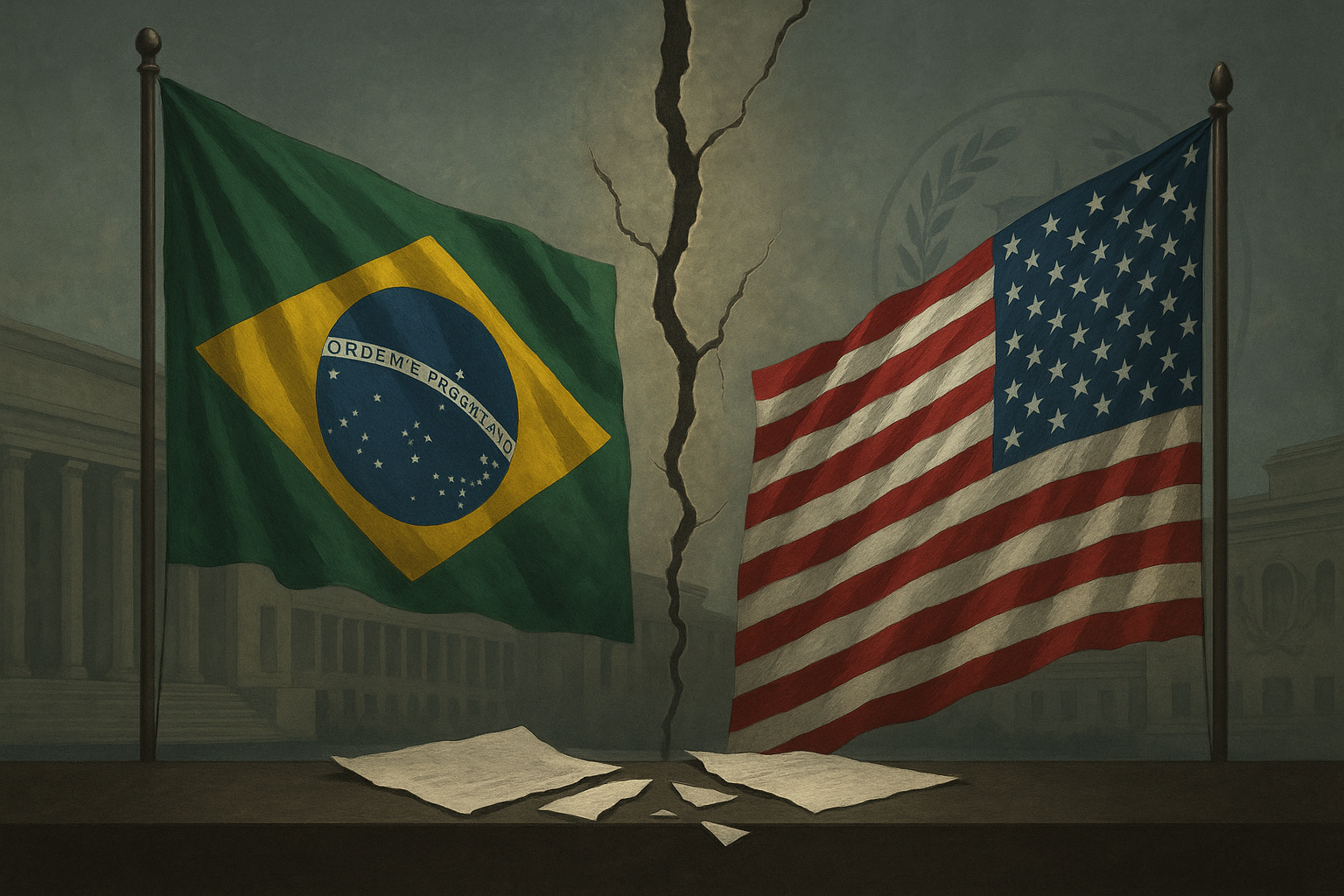 Brasil reage a sanções dos EUA e defende soberania nacional em crise diplomática sem precedentes