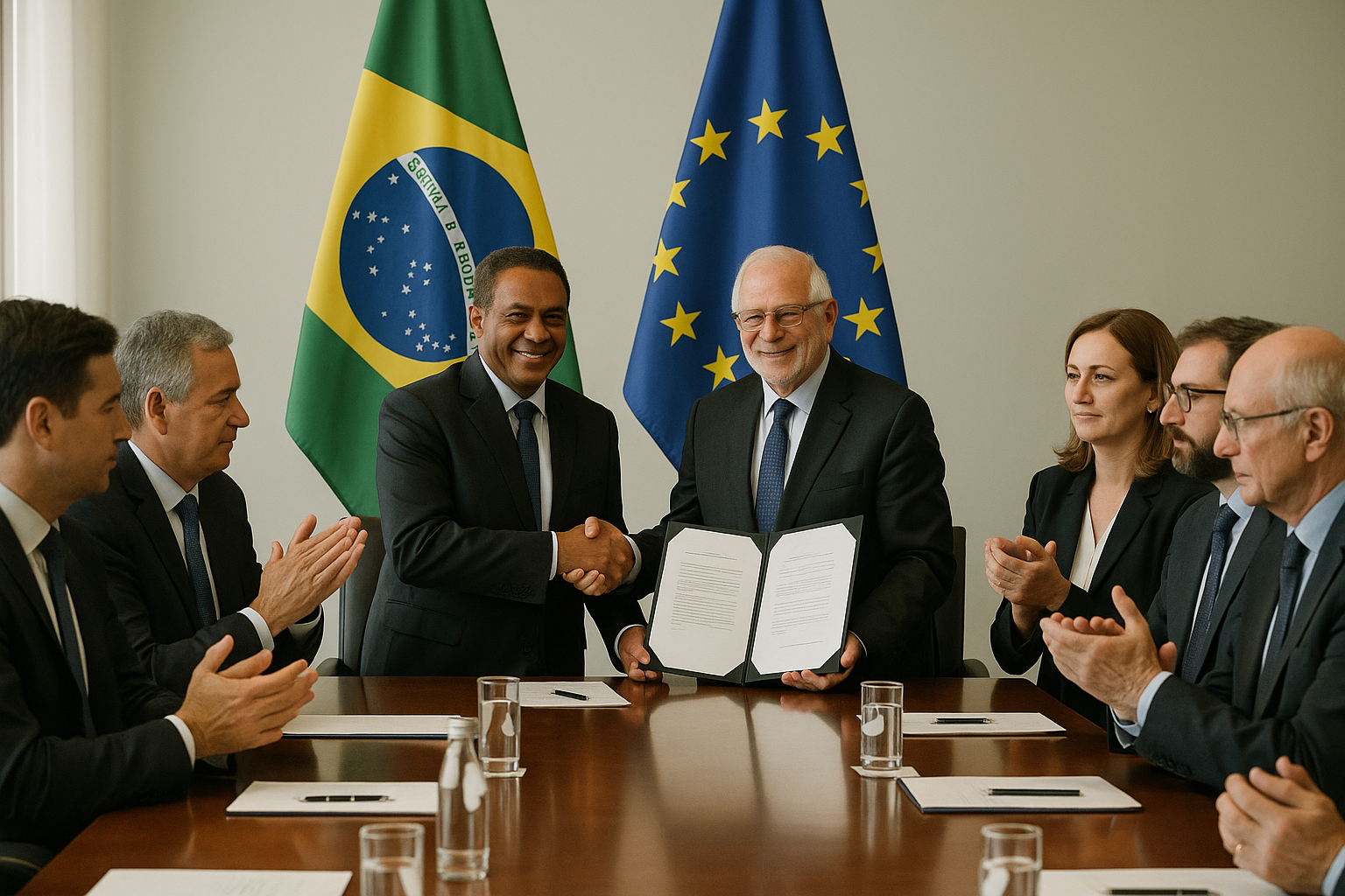Acordo UE‑Mercosul é considerado estratégico para o Brasil diante de entraves comerciais com os EUA