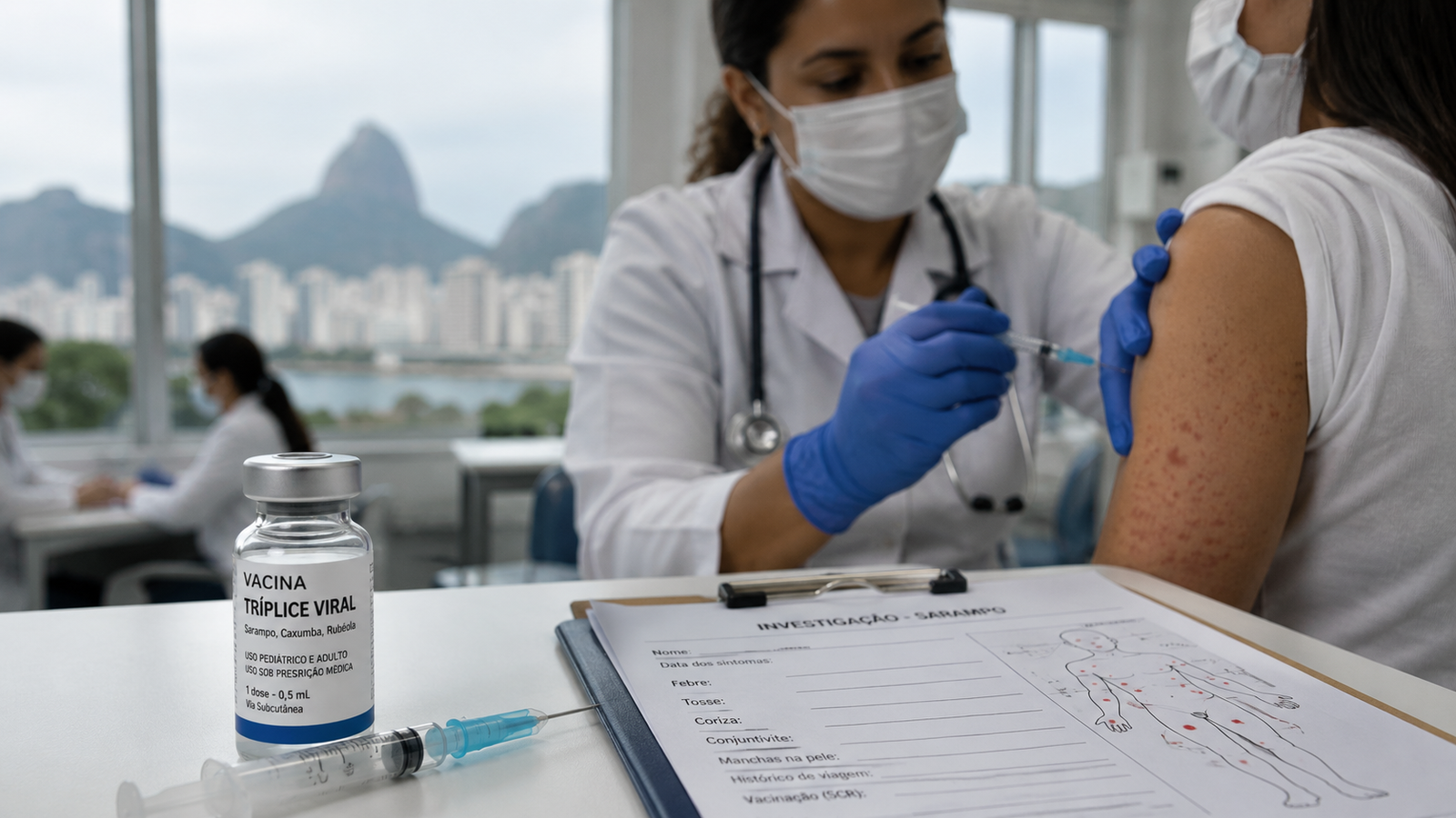 Ministério da Saúde confirma caso de sarampo no Rio de Janeiro